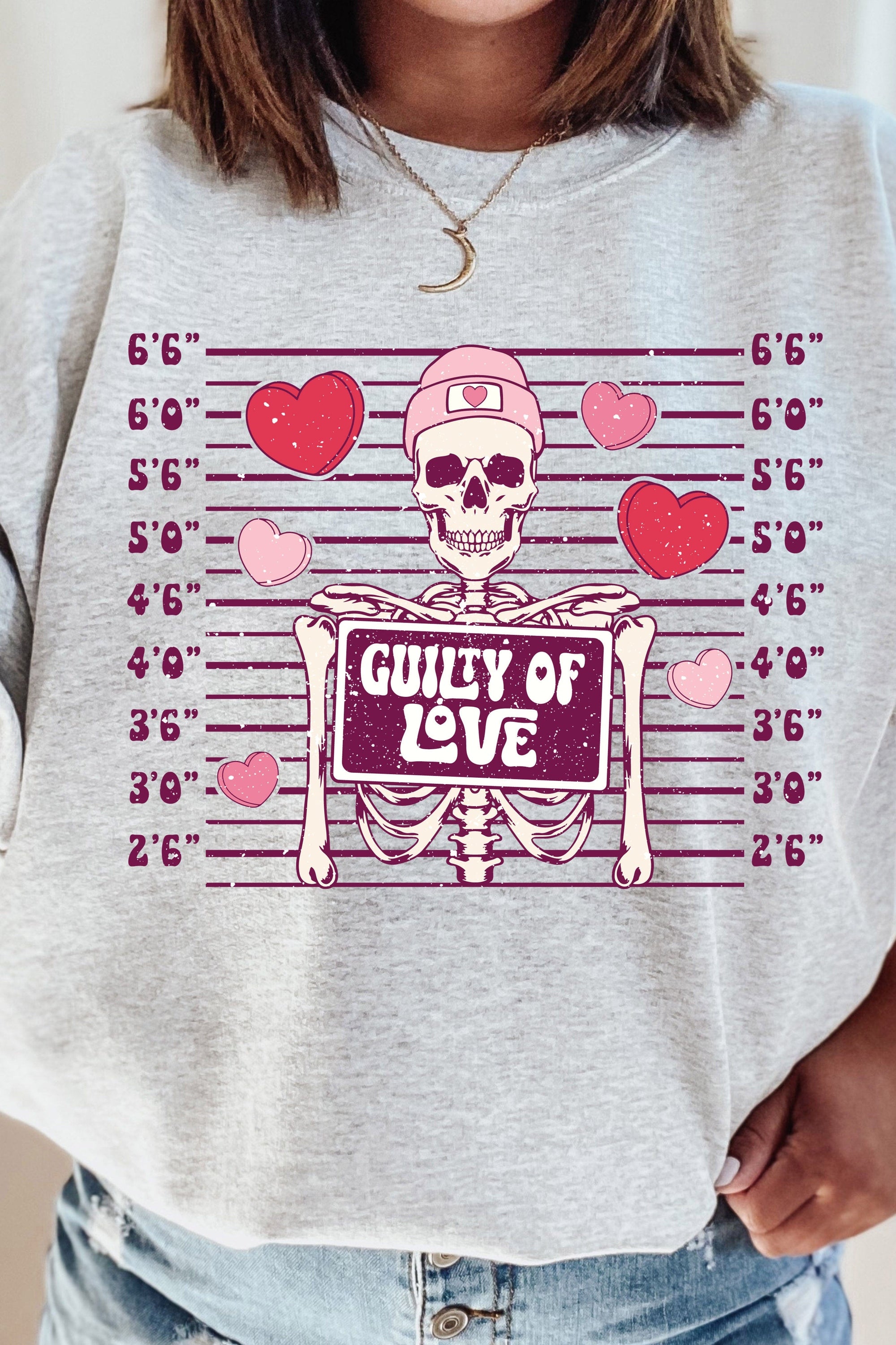 Guilty Of Love Fleece Lined Sweatshirt