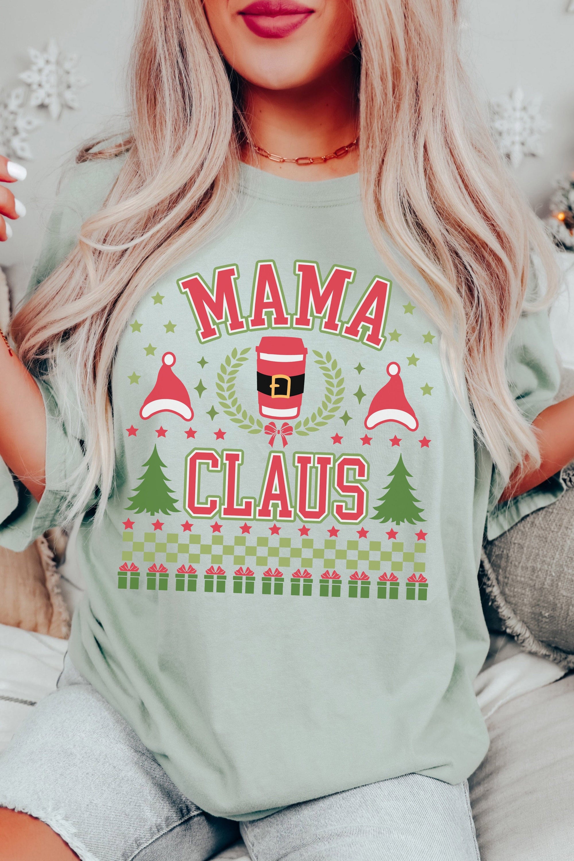 Mama Claus Christmas T-Shirt