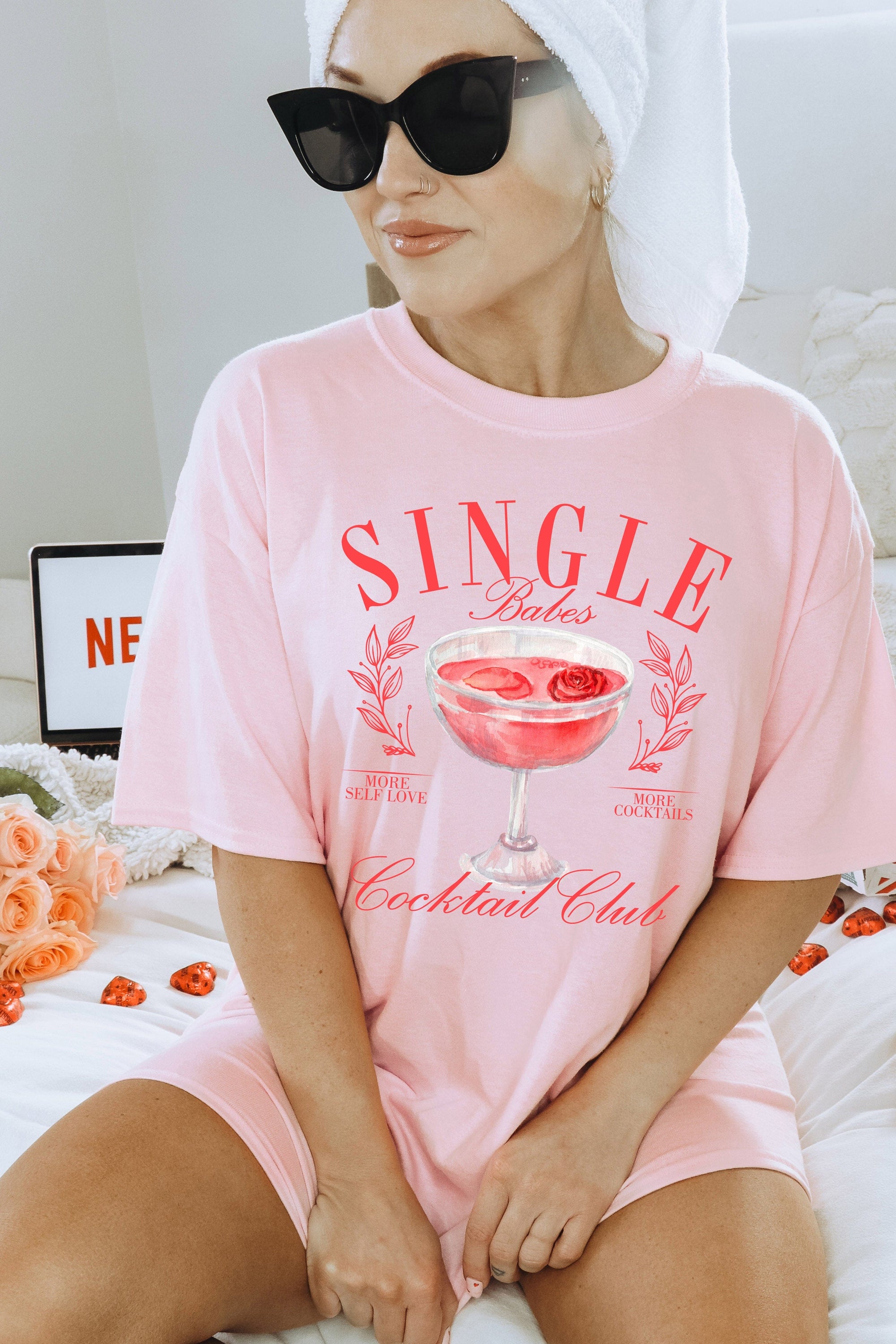 Single Babes Cocktail Club T-Shirt