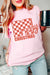Merry Christmas T-Shirt Red Checkered