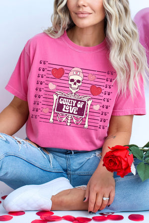 Guilty Of Love Skeleton T-Shirt