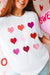 Watercolor Hearts T-Shirt