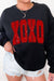 XOXO Fleece Lined Sweatshirt