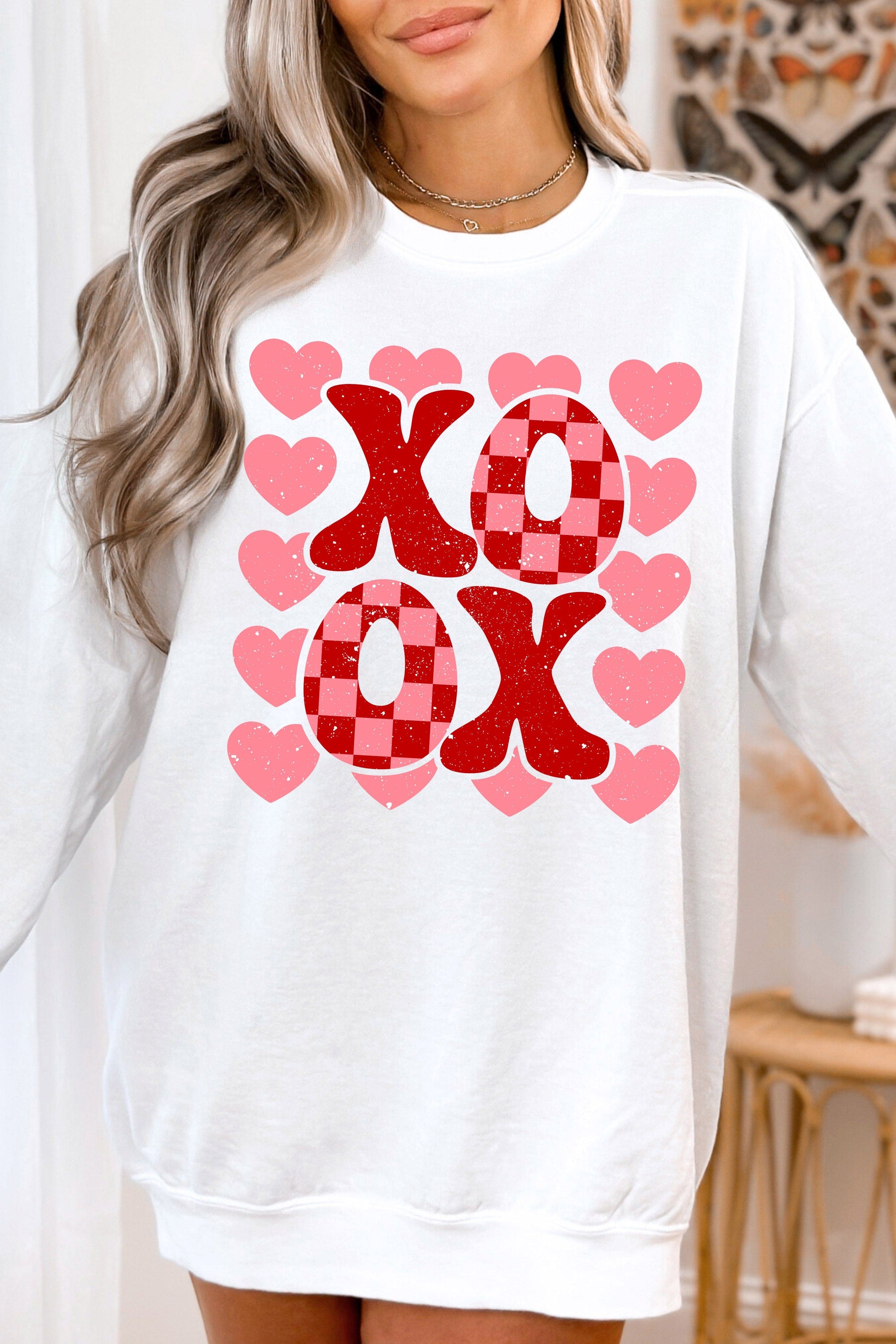 XOXO Heart Sweatshirt