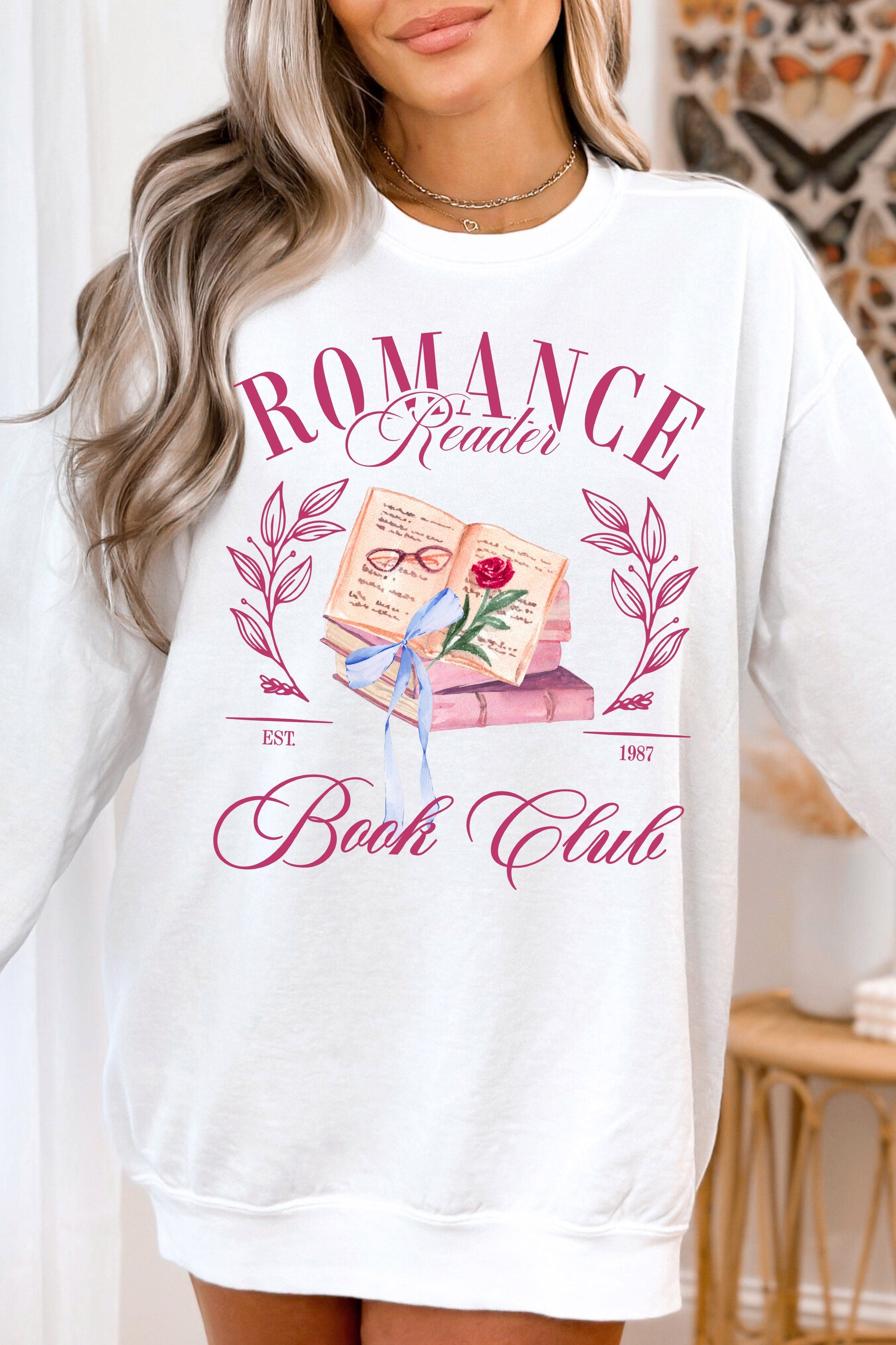Romance Reader Book Club Sweatshirt