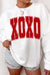 XOXO Fleece Lined Sweatshirt